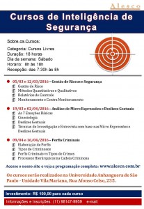 Folder Cursos - Inteligencia de Seguranca