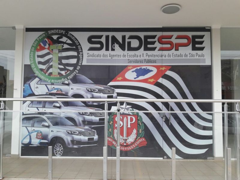 Fachada da nova sub-sede regional do Sindespe em Andradina