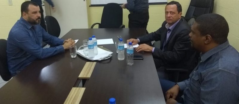Diretoria do Sindespe em reunião na Coremetro