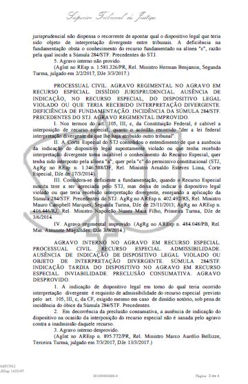 sentença reconhecida ale-3