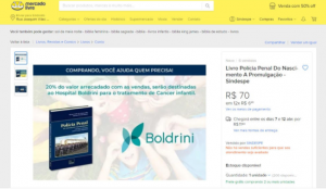 livro banner mercado livre