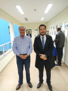 Ex-Governador Geraldo Alckmin e Lucas Grandolfo - Psicologo SINDESPE