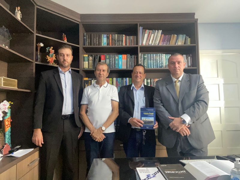 Dr. Antonio Gonzales dos Santos Filho, Dr. Antonio Gonzales dos Santos, Sr. Antonio Pereira Ramos (Presidente SINDESPE) e Dr. Edilson Casagrande