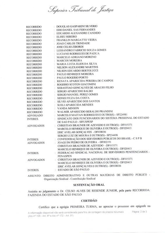 sentença -2 contribuição