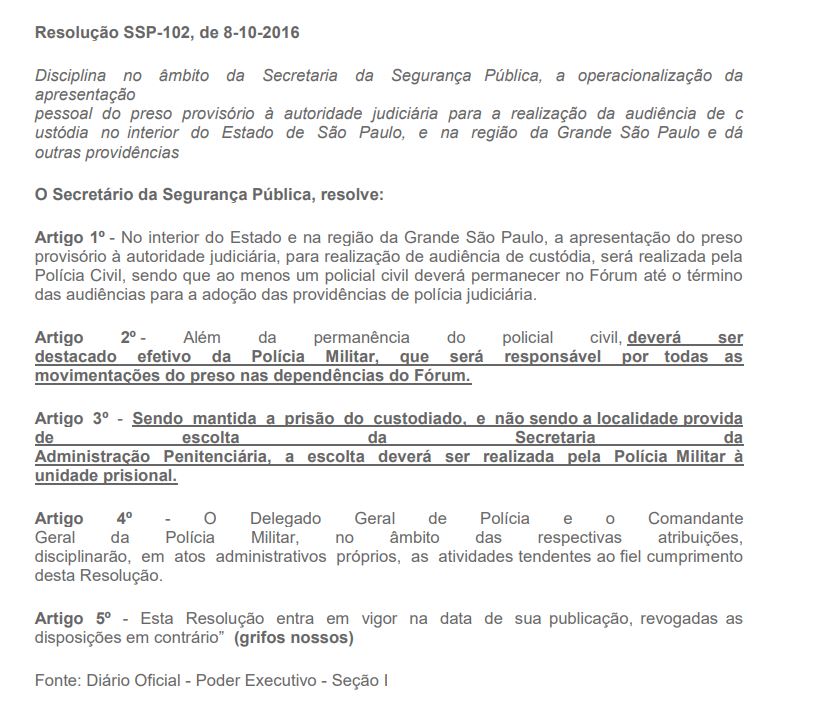 RESOLUÇÃO SAP