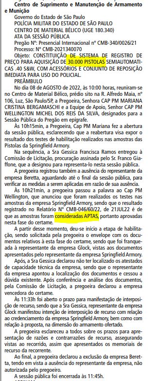 licitação spring