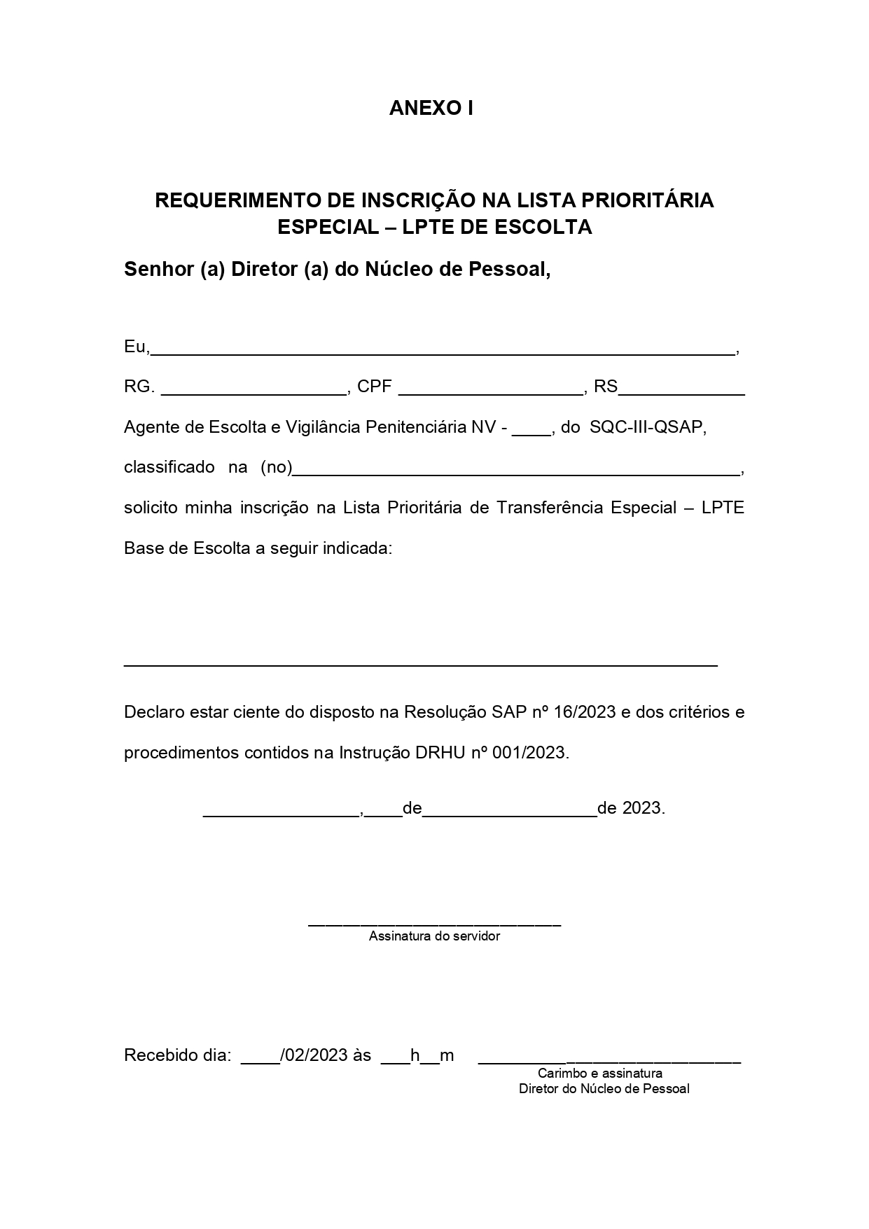 Anexo I - Requerimento de Inscrição Bases de Escolta_page-0001