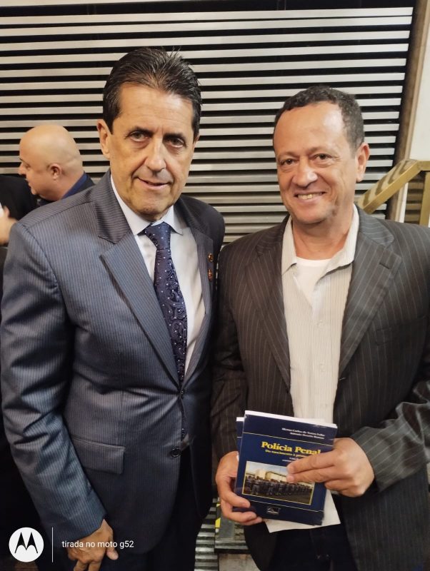 Deputado Estadual Delegado Olim e Antonio Pereira Ramos - Presidente do SINDESPE