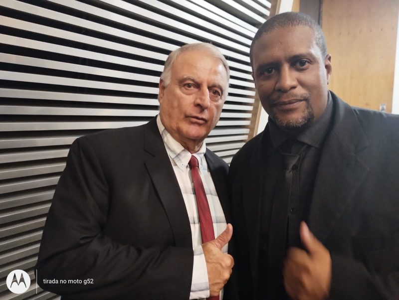 Deputado Estadual Conte Lopes e Shelley Xavier Raimundo - Tesoureiro do SINDESPE