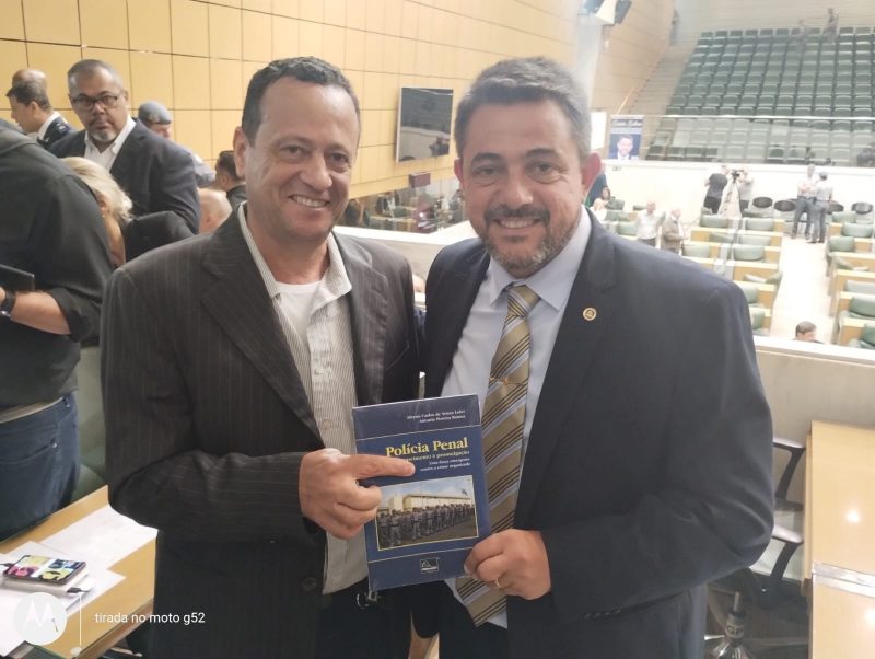 Deputado Estadual Agente Federal Danilo Balas e Antonio Pereira Ramos - Presidente SINDESPE